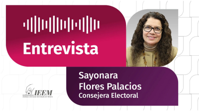 Invita IEEM a la ciudadanía a participar en el curso de actualización para ocupar una Vocalía: Sayonara Flores Palacios en entrevista con Verónica Galicia  