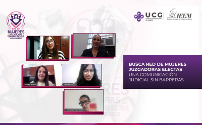 BUSCA RED DE MUJERES JUZGADORAS ELECTAS   UNA COMUNICACIÓN JUDICIAL SIN BARRERAS
