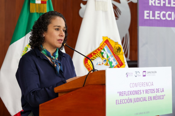 EXPERIENCIA LOCAL DE LA ELECCIÓN JUDICIAL PERMITIRÁ MEJORAR REGLAS Y OPERACIÓN ELECTORAL: AMALIA PULIDO