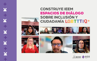 CONSTRUYE IEEM ESPACIOS DE DIÁLOGO SOBRE INCLUSIÓN Y CIUDADANÍA LGBTTTIQ+