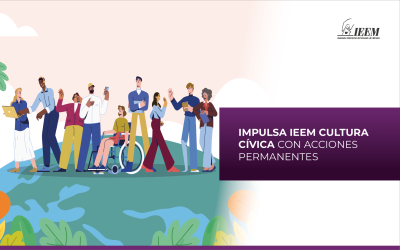 IMPULSA IEEM CULTURA CÍVICA CON ACCIONES PERMANENTES