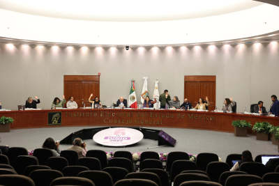 CONSEJO GENERAL DEL IEEM APRUEBA ACUERDOS REFERENTES AL DESARROLLO DEL PROCESO ELECTORAL