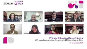 IEEM VALIDA ACUERDOS CORRESPONDIENTES AL PROCESO ELECTORAL 2025