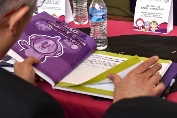 IEEM SOCIALIZA RESULTADOS DE LA CONSULTA INFANTIL Y JUVENIL 2023 EN OCUILAN