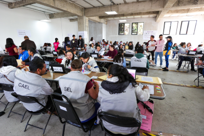 IEEM REALIZA EL SEGUNDO SIMULACRO DEL SISTEMA DE CÓMPUTOS PARA LA ELECCIÓN JUDICIAL