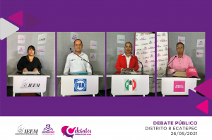 CANDIDATURAS A LA DIPUTACIÓN POR EL DISTRITO 8 DE ECATEPEC, PRIORIZAN SOBRE PROPUESTAS LEGISLATIVAS EN SEGURIDAD Y JUSTICIA