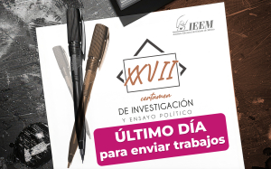 ÚLTIMO DÍA PARA SUMARSE AL CERTAMEN DE INVESTIGACIÓN Y ENSAYO POLÍTICO