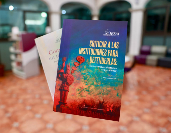 EL IEEM ACERCA LA DEMOCRACIA A LAS Y LOS LECTORES  EN LA FERIA DEL LIBRO DE MINERÍA
