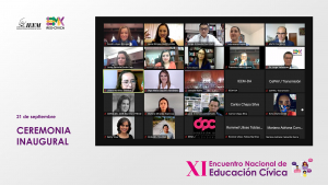 NECESARIO IMPULSAR ACCIONES AFIRMATIVAS PARA REFORZAR LA PARTICIPACIÓN CIUDADANA, ASEGURAN EN XI ENCUENTRO NACIONAL DE EDUCACIÓN CÍVICA