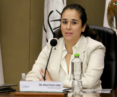 TOMA PROTESTA AMALIA PULIDO GÓMEZ COMO CONSEJERA PRESIDENTA DEL IEEM