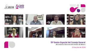 CUMPLE IEEM SENTENCIA DEL TRIBUNAL ELECTORAL MEXIQUENSE