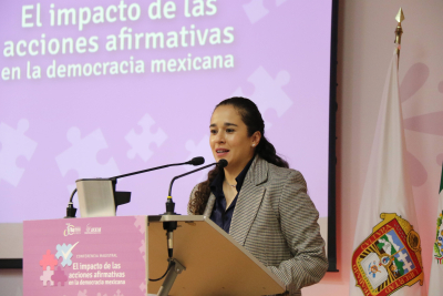 ACCIONES AFIRMATIVAS, EL CAMINO A LA IGUALDAD DEMOCRÁTICA: AMALIA PULIDO