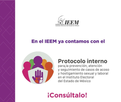 CON PROTOCOLO, IEEM TRABAJA POR UN AMBIENTE LABORAL SEGURO