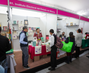 IEEM PRESENTE EN LA FERIA INTERNACIONAL  DEL LIBRO DEL ESTADO DE MÉXICO, 2025
