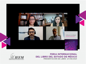 PRESENTA IEEM EL LIBRO “LA INFLUENCIA SOCIO DIGITAL. INTERNET Y ELECCIONES” EN LA FILEM