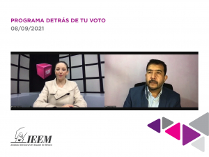 BUENAS PRÁCTICAS EN MATERIA DE TRANSPARENCIA, PERMITEN LEGITIMAR ELECCIONES, DESTACAN EN PROGRAMA DEL IEEM