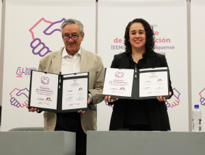 IEEM Y SISTEMA MEXIQUENSE DE MEDIOS PÚBLICOS ACUERDAN  CONVENIO DE COLABORACIÓN PARA LA ELECCIÓN 2025