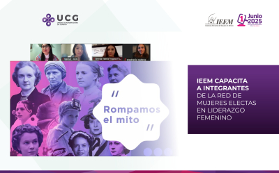 IEEM FORTALECE EL LIDERAZGO POLÍTICO  DE LAS INTEGRANTES DE LA RED DE MUJERES ELECTAS