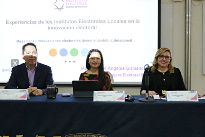EN CONGRESO INTERNACIONAL, EXPONEN INNOVACIONES DEL IEEM EN PROCESO ELECTORAL JUDICIAL EXTRAORDINARIO
