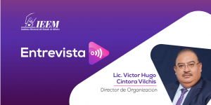 El plazo para registrarse en el concurso para designar Consejeros Distritales y Municipales concluye el 27 de noviembre: Víctor Hugo Cíntora Vilchis en entrevista con Ginarely Valencia