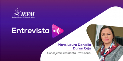 Invita IEEM a la ciudadanía mexiquense a salir a votar por integrantes de Ayuntamientos y Diputaciones locales: Laura Daniella Durán Ceja en entrevista con Oyuki Gómez