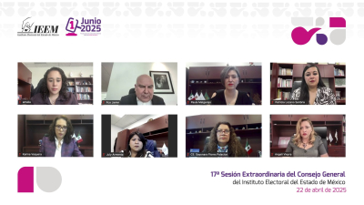 APRUEBA IEEM LINEAMIENTOS Y BASES  PARA DEBATES ENTRE CANDIDATURAS AL PODER JUDICIAL