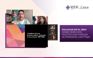 DIALOGAN EN EL IEEM SOBRE DERECHOS POLÍTICO-ELECTORALES DE PERSONAS LGBTTTIQA+