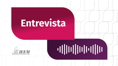 Invita IEEM a participar en el Certamen de Investigación y Ensayo Político: Myrna Georgina García Cuevas en entrevista con José Luis Arévalo