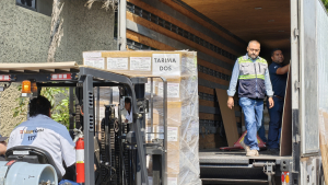 INICIA IEEM DISTRIBUCIÓN DE BOLETAS Y MATERIAL ELECTORAL  PARA LA ELECCIÓN DEL 1 DE JUNIO